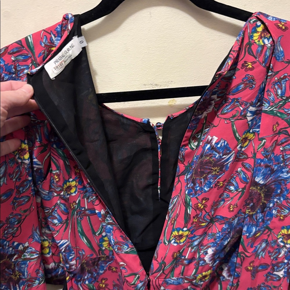 PRABAL GURUNG COLLECTIVE Cape Top Sz 0 - Picture 10 of 10